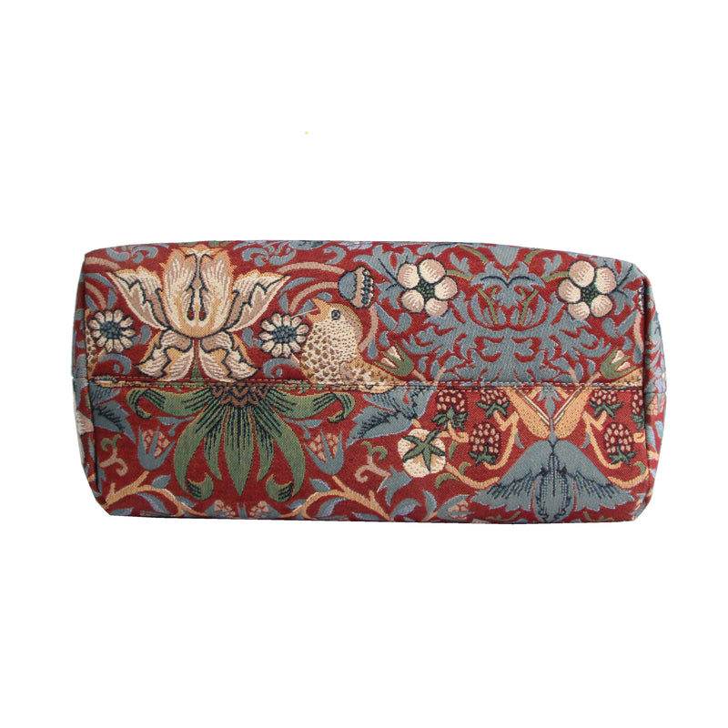 William Morris Strawberry Thief Red - College Bag