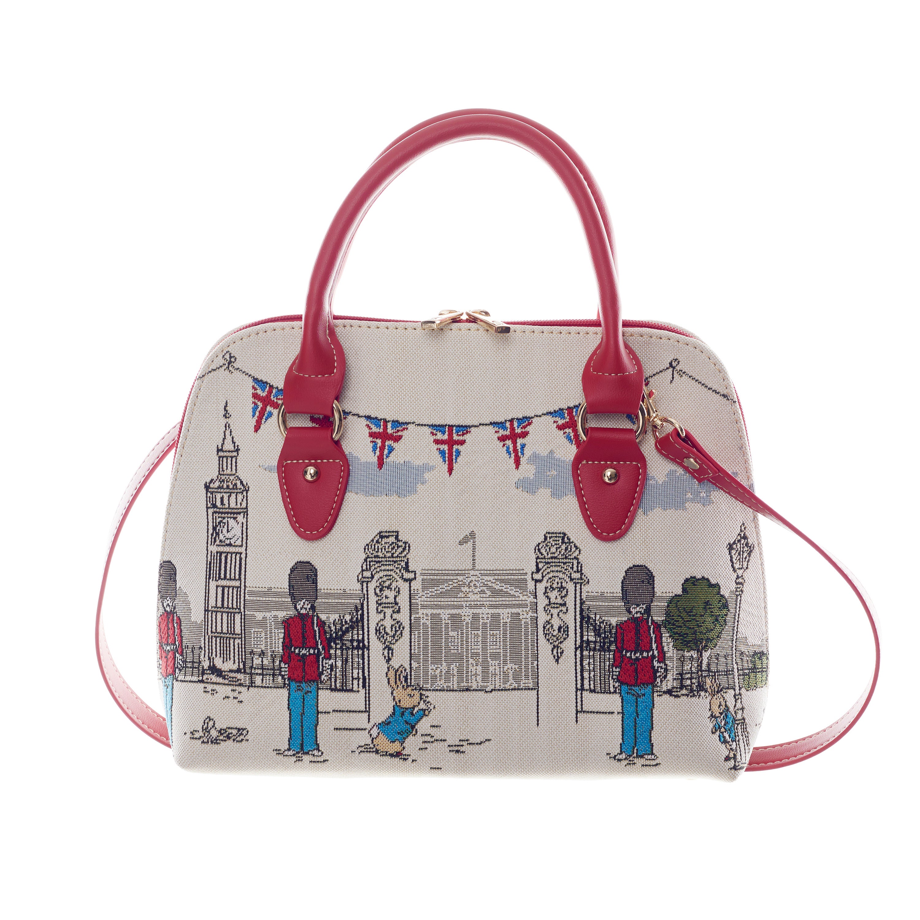Peter Rabbit Patterned Bag Top-Handle Shoulder Bag | Peter Rabbit Collection | Signare Tapestry