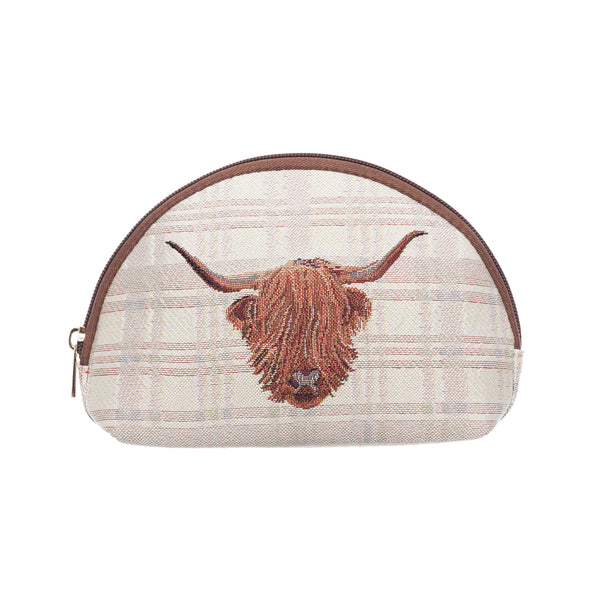 Highland Cow - Cosmetic Bag