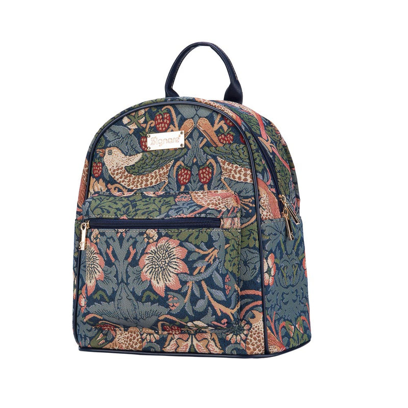 William Morris Strawberry Thief Blue - Daypack
