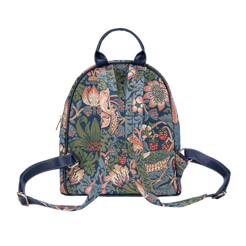 William Morris Strawberry Thief Blue - Daypack