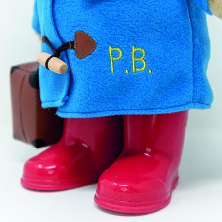 Rainbow | Large Classic Paddington Bear with Boots & Suitcase