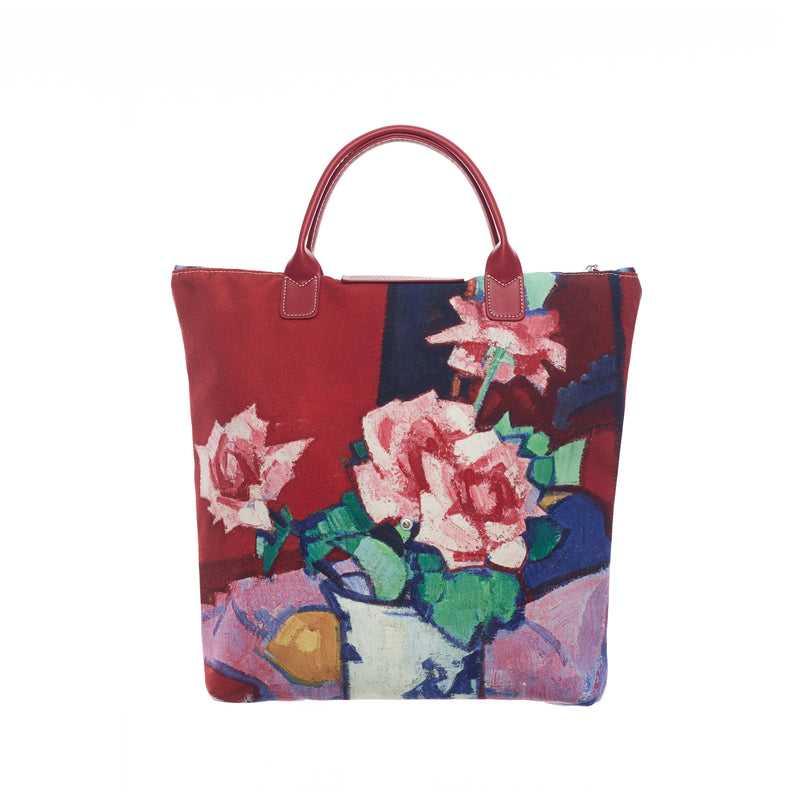 National Galleries Of Scotland Pink Rose - Art Foldaway Bag
