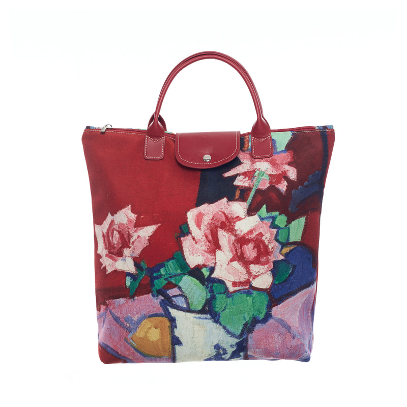 National Galleries Of Scotland Pink Rose - Art Foldaway Bag