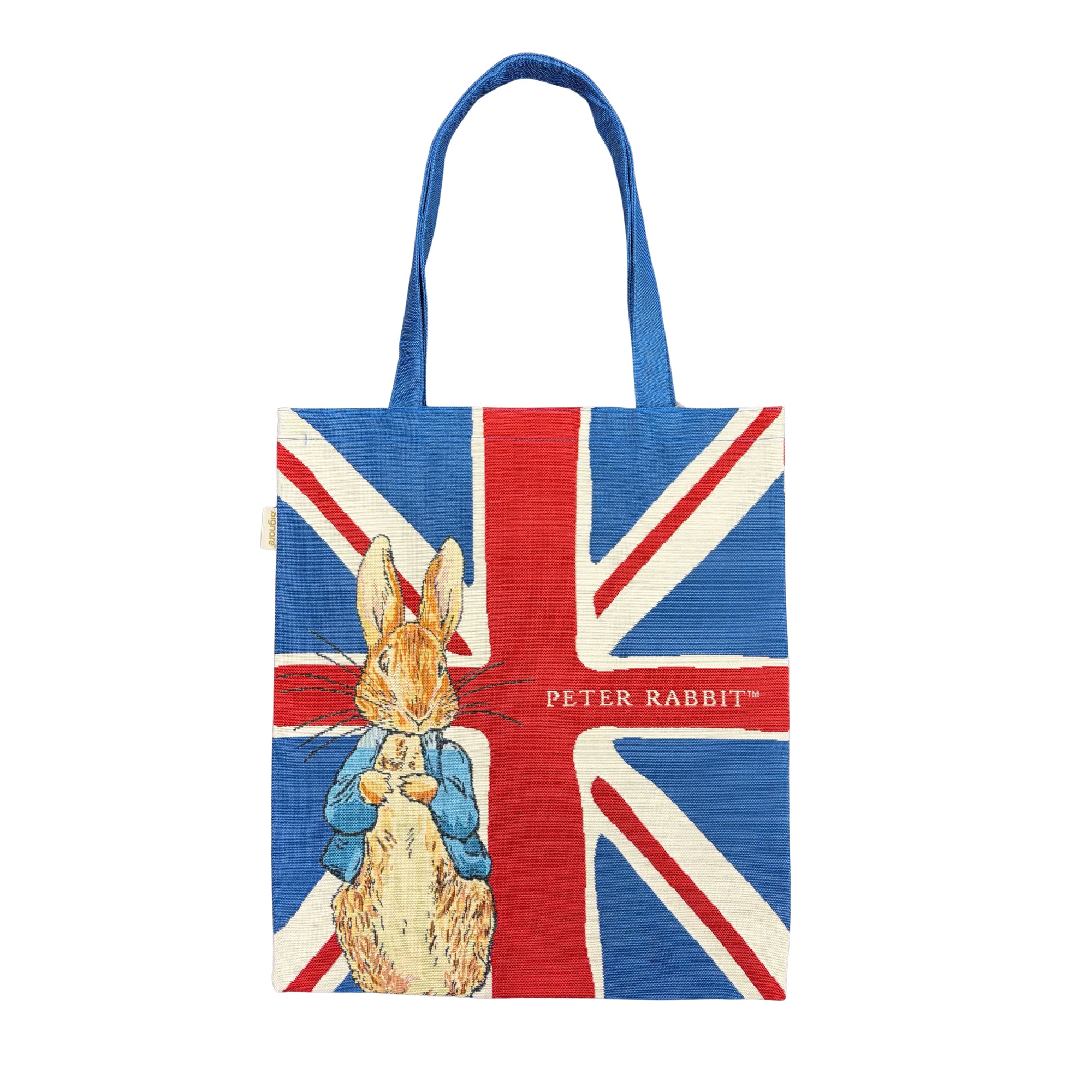 Union Jack Peter Rabbit Flat Bag | Signare Tapestry