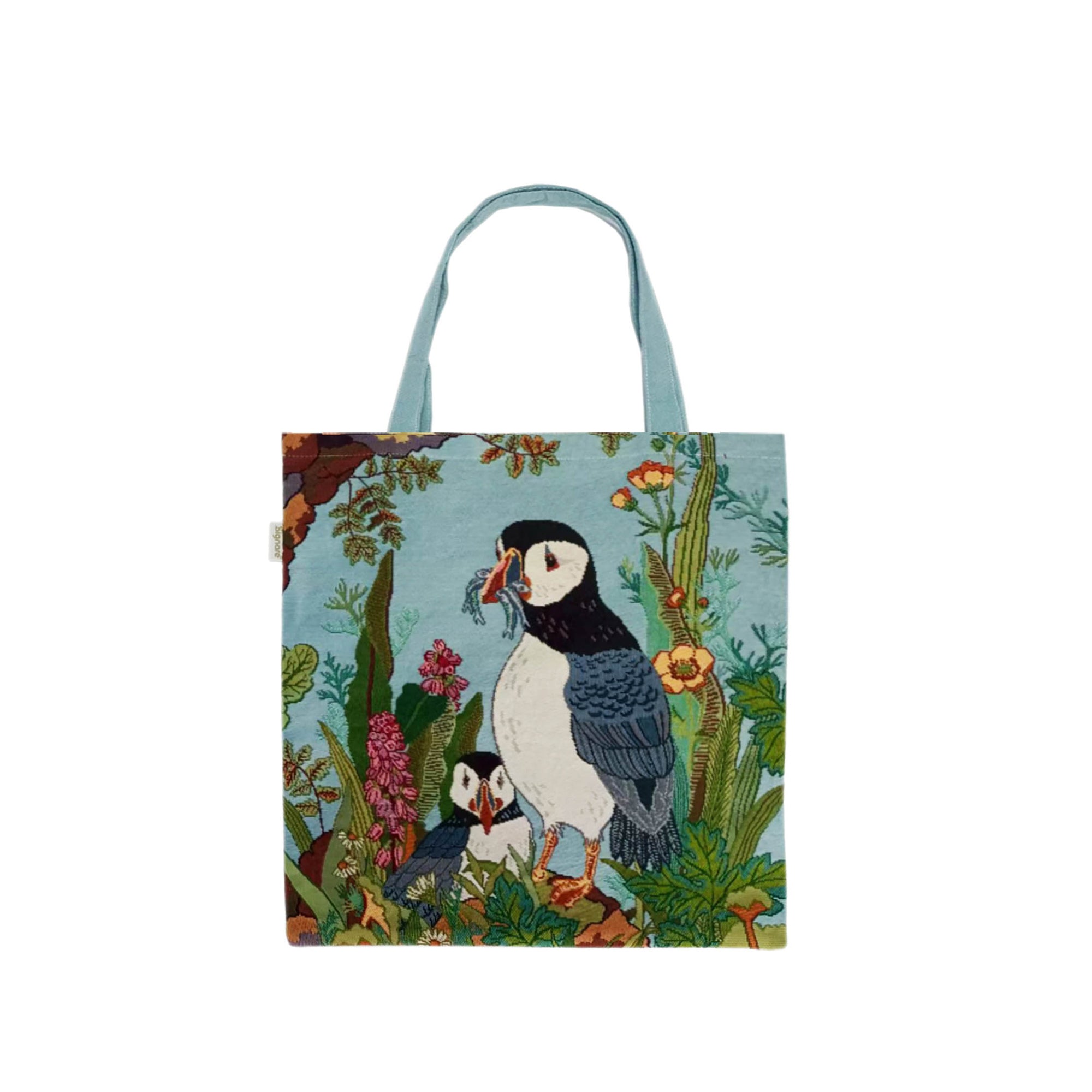 Puffin Mini Flat Bag | Signare Tapestry
