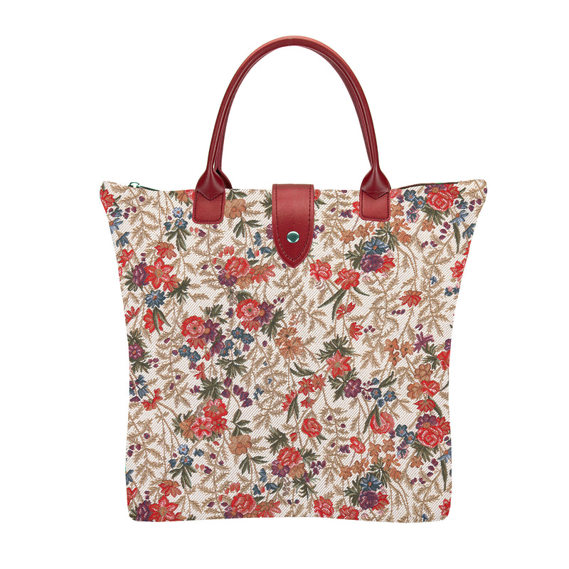 V&A Licensed Flower Meadow - Folding Bag