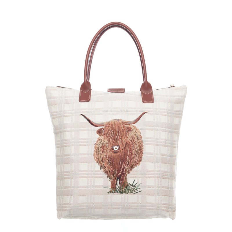 Highland Cow - Folding Bag