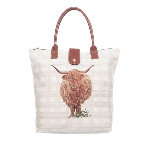 Highland Cow - Folding Bag