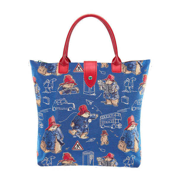 Paddington Bear Blue ™ - Folding Bag