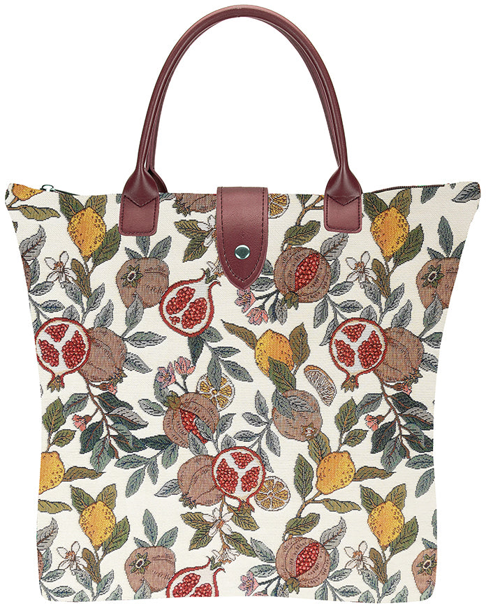 Pomegranate & Lemon - Folding Bag