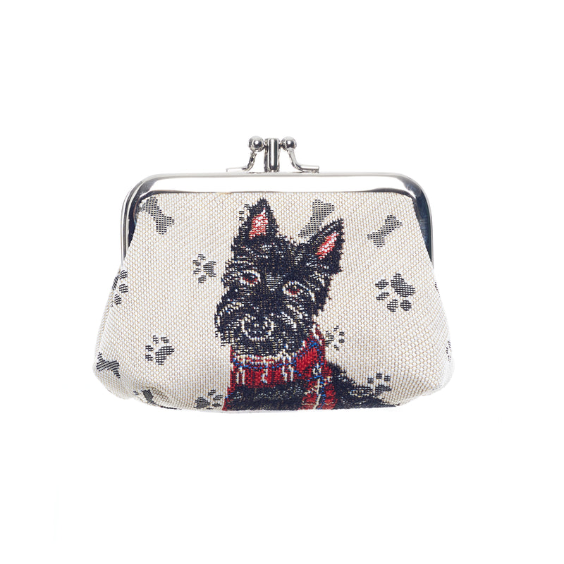 Scottie Dog Frame Purse Signare Tapestry