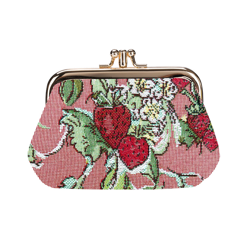 Wild Strawberry by Claire Louise Designs - Frame Purse