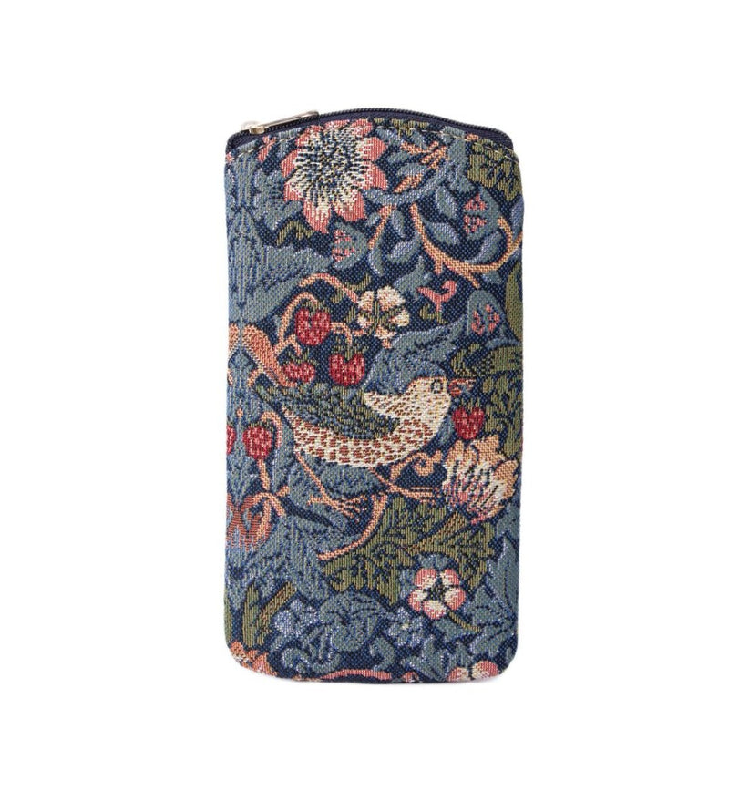 Strawberry Thief Blue - Glasses Case