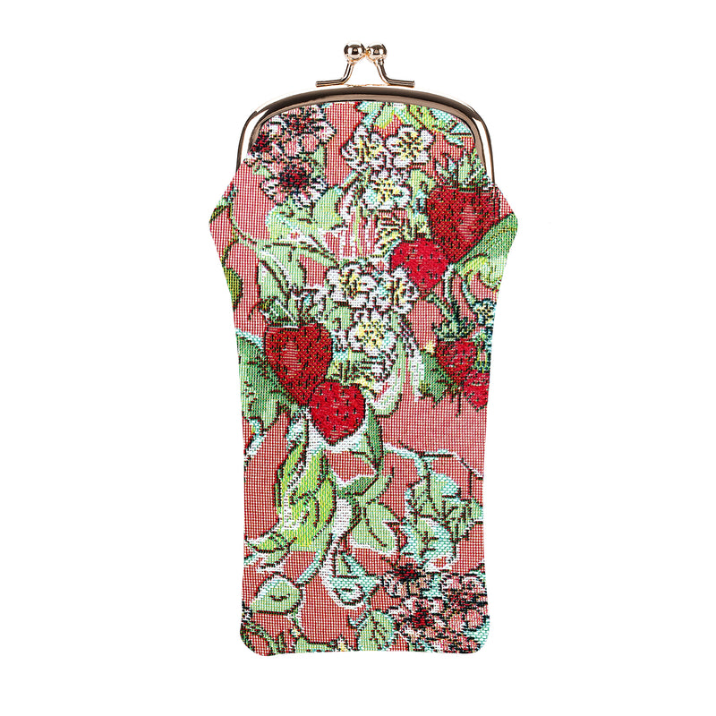 Wild Strawberry by Claire Louise Designs - Glasses Pouch