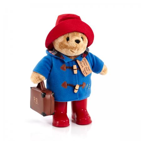 Rainbow | Large Classic Paddington Bear with Boots & Suitcase