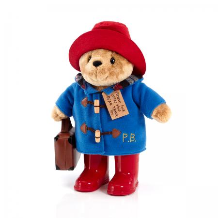 Rainbow | Large Classic Paddington Bear with Boots & Suitcase