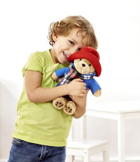 Rainbow | Large Cuddly Paddington with Scarf