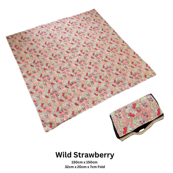 Wild Strawberry by Claire Louise - Picnic Blanket