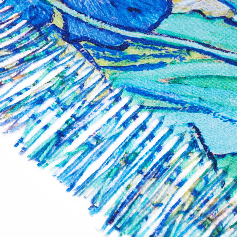 Van Gogh Iris - Art Pashmina