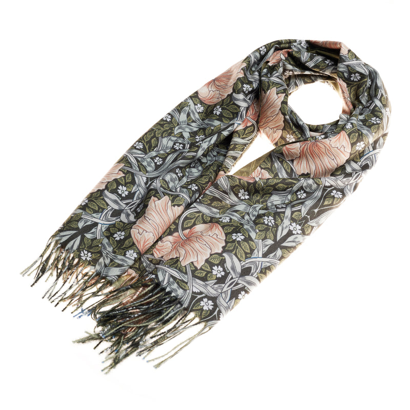 William Morris Pimpernel Green | Signare Tapestry