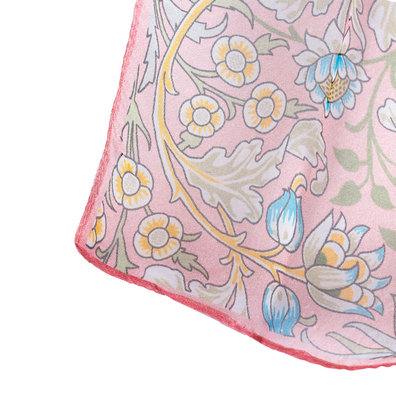 William Morris Hyacinth - 100% Pure Silk Scarf