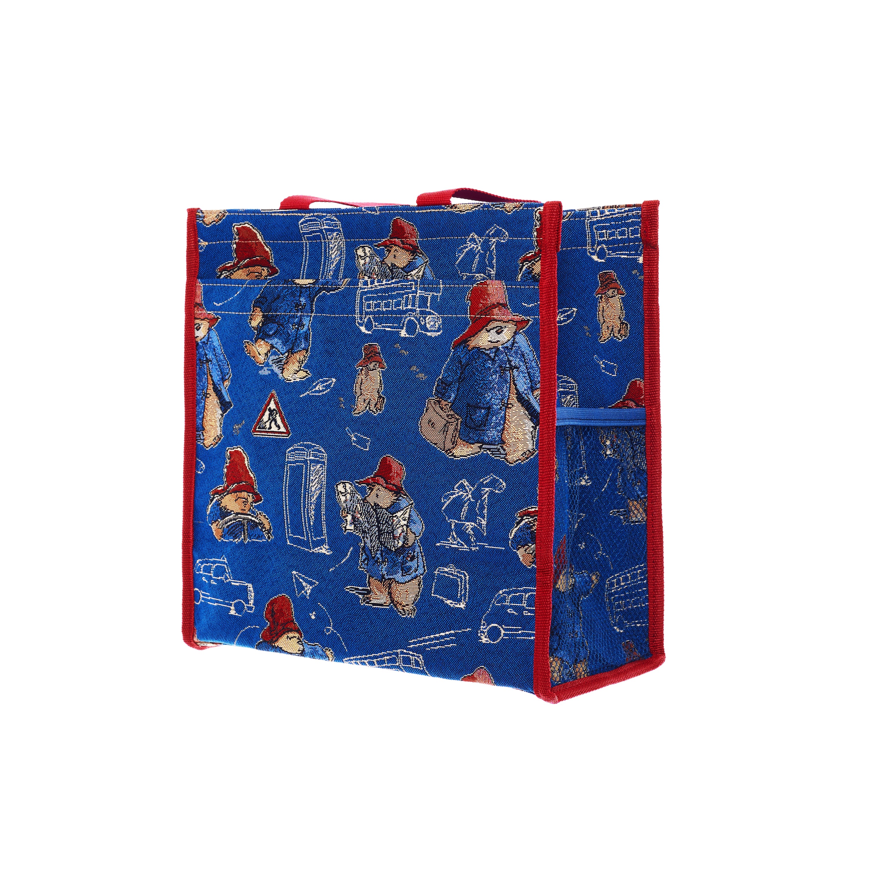 Signare Paddington Bear Union Jack Tapestry Opvouwbare Tas Shopper Handtas Gift - One Size, Rood, Eén maat Signare Paddington Bear Union Jack Tapestry Opvouwbare Tas Shopper Handtas Gift - One Size, Rood, Eén maat