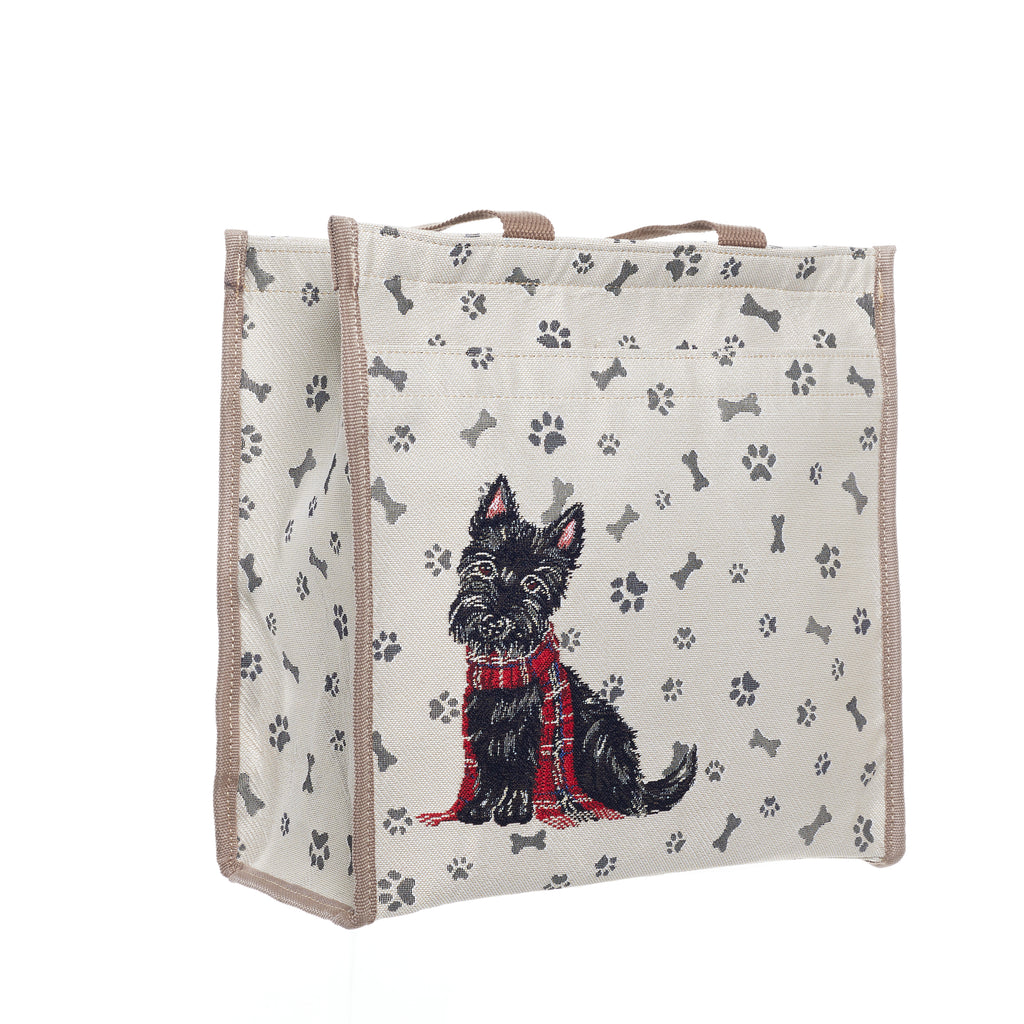 Scottie Dog Shopper Bag Signare Tapestry - Main Image