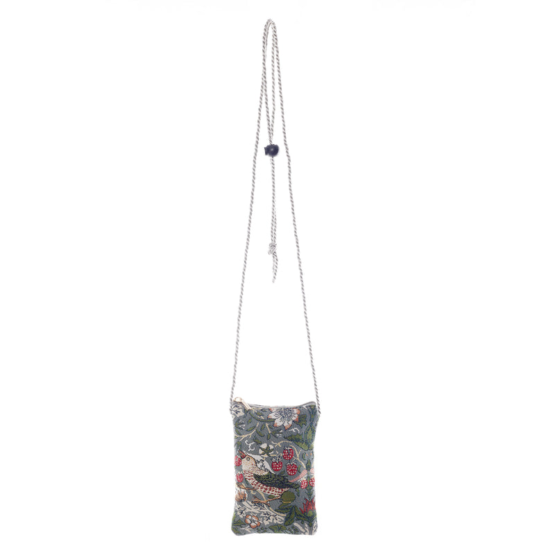V&A Licensed Strawberry Thief Grey - Smart Bag