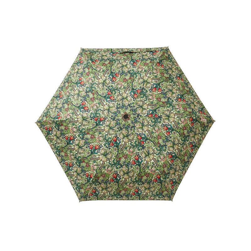 William Morris Golden Lily - Automatic Folding Umbrella