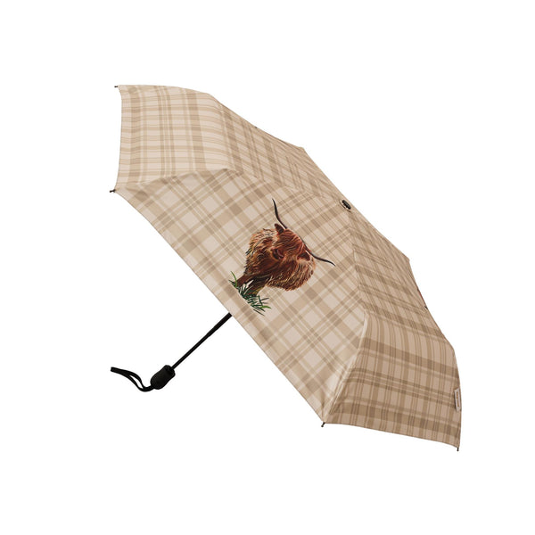 Highland Cow - Automatic Folding Umbrella