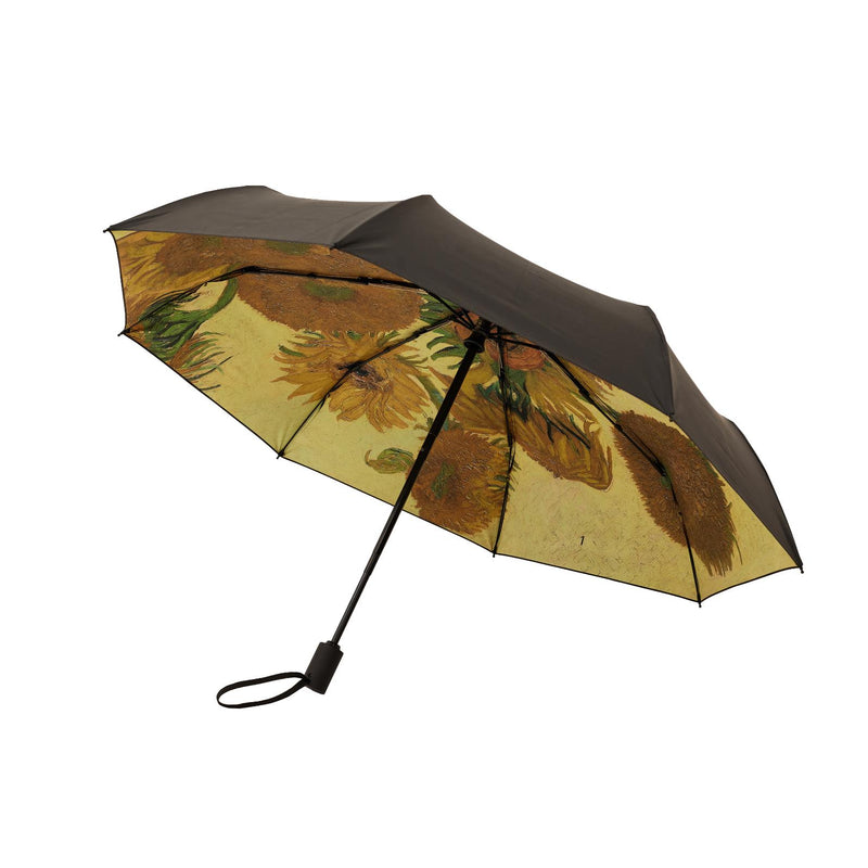 Van Gogh Sunflower - Automatic Reverse Umbrella