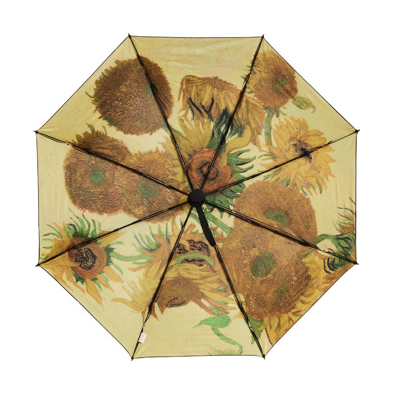 Van Gogh Sunflower - Automatic Reverse Umbrella