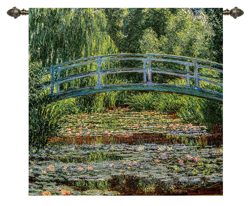 Claude Monet Japanese Bridge - Wall Hanging in 2 sizes