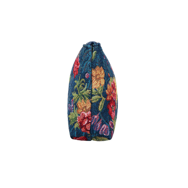V&A Licensed Flower Meadow Blue - Wristlet