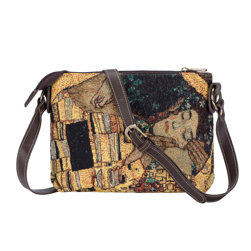 Gustav Klimt Gold Kiss - Cross Body Bag