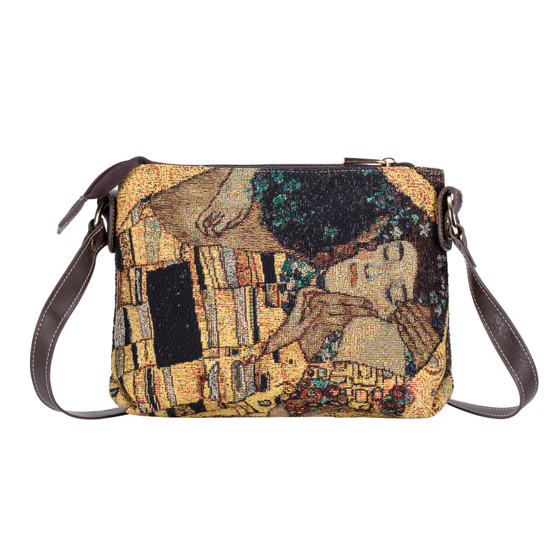 Gustav Klimt Gold Kiss - Cross Body Bag