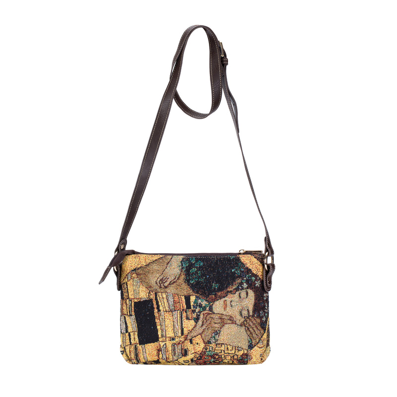 Gustav Klimt Gold Kiss - Cross Body Bag