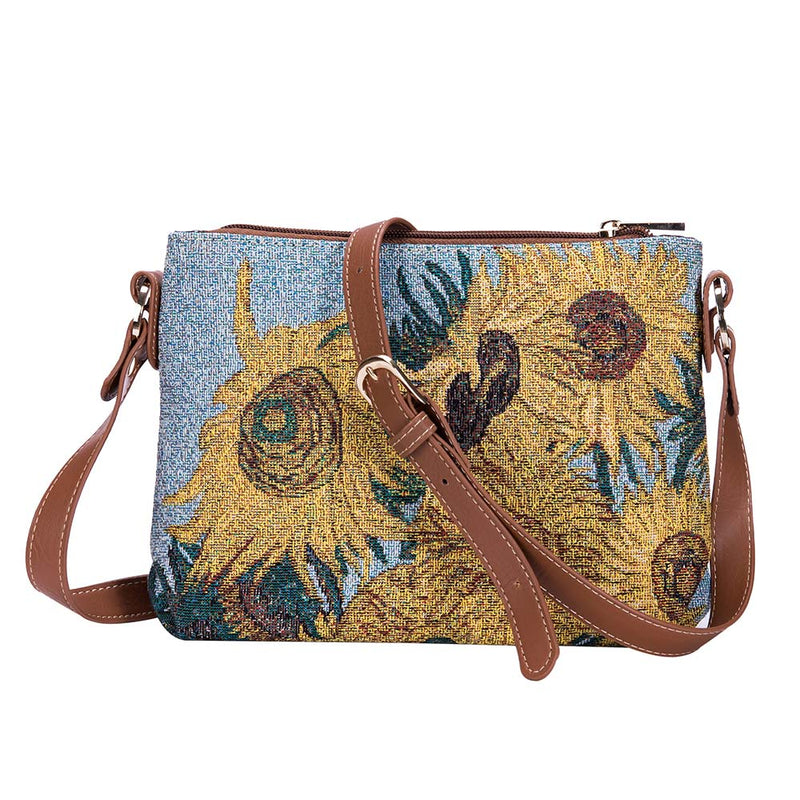 Van Gogh Sunflower - Cross Body Bag