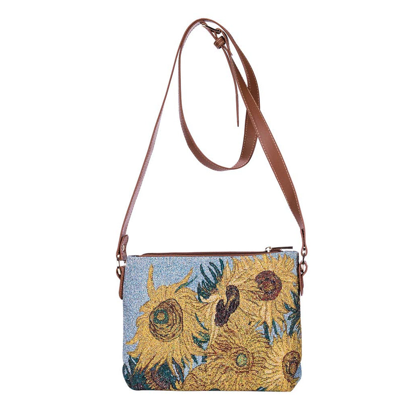 Van Gogh Sunflower - Cross Body Bag