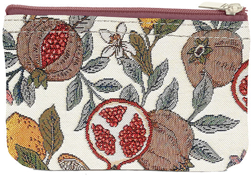 Pomegranate & Lemon - Zip Coin Purse