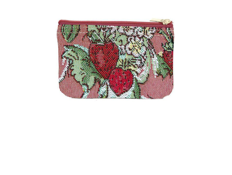 Wild Strawberry by Claire Louise Designs - Zip Coin Purse