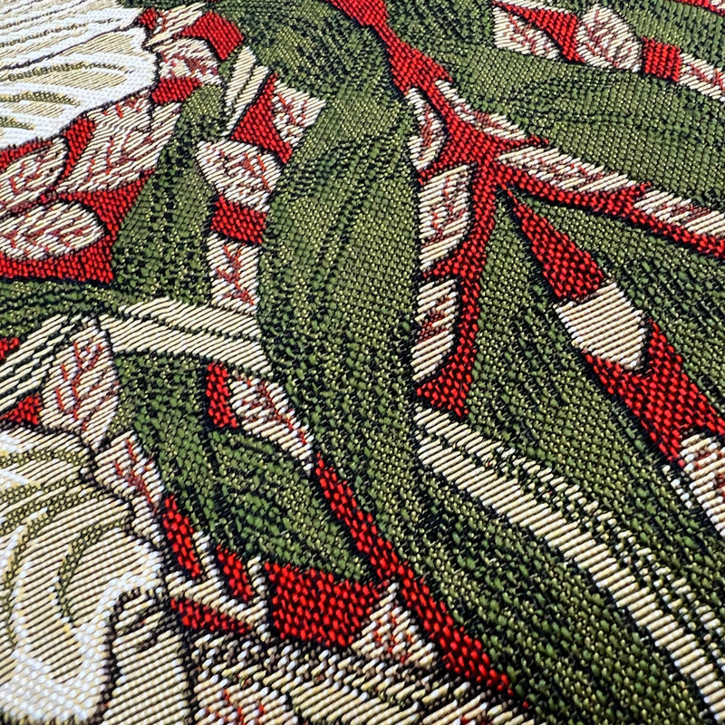 William Morris Pimpernel and Thyme Red - Panelled Cushion Cover 45cm*45cm