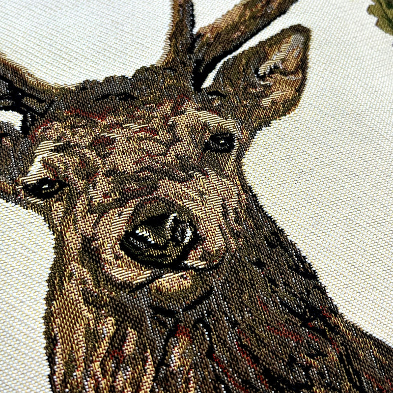 Stag Beige - Panelled Cushion Cover