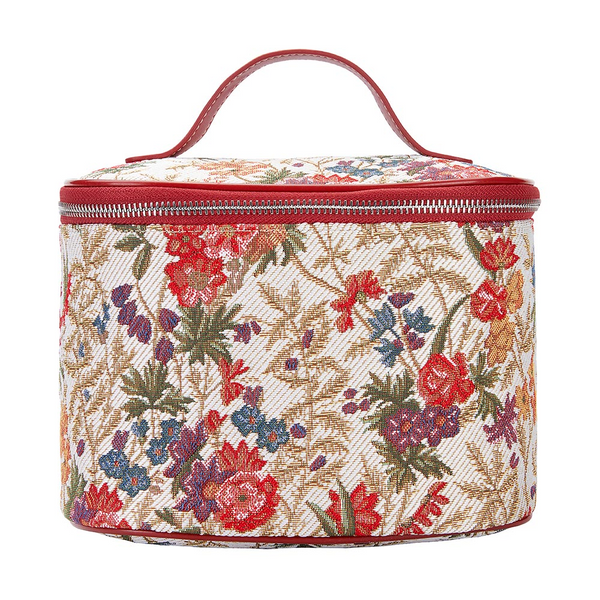 LVMenSS20 Florals and folds. Spring flowers adorn a Keepall and