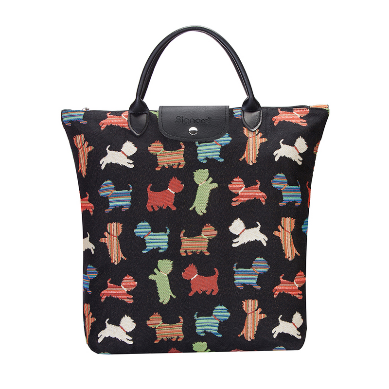 Playful Puppy - Foldaway Bag