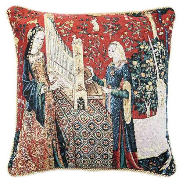 Lady and Unicorn Sense of Hearing - Cushion Cover Art 45cm*45cm