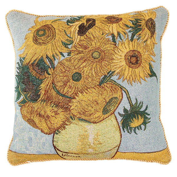 Van Gogh Sun Flower - Cushion Cover Art 45cm*45cm