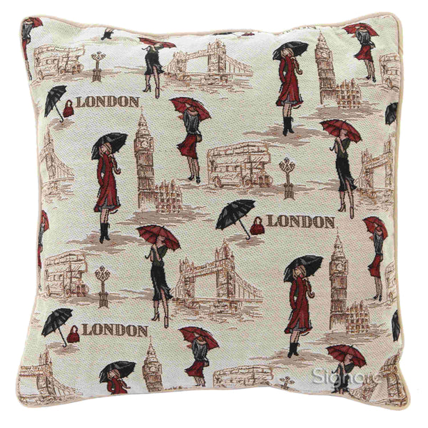Miss London - Cushion Cover 45cm*45cm