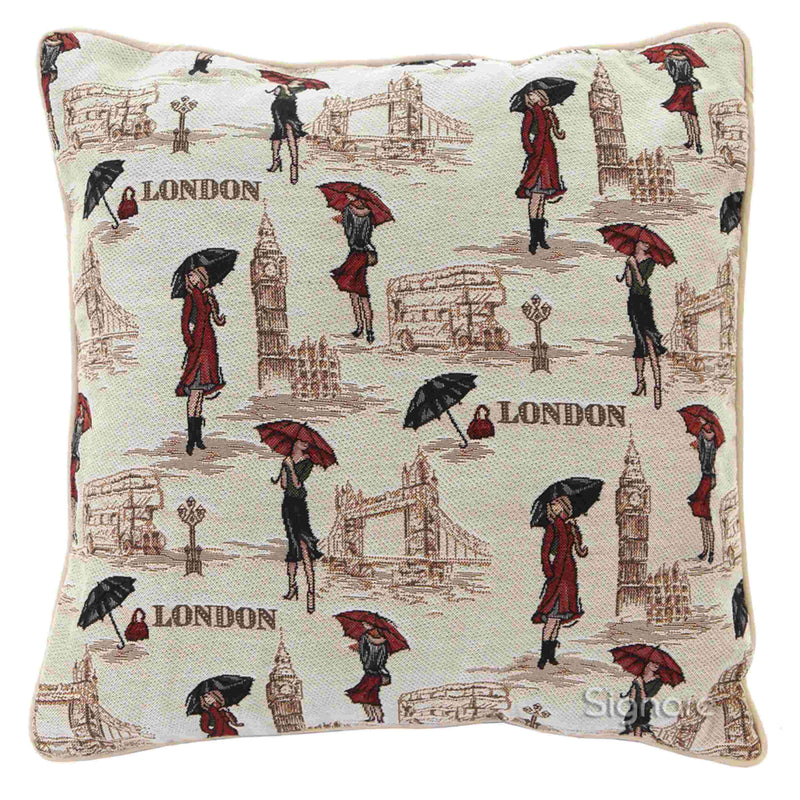 Miss London - Cushion Cover 45cm*45cm